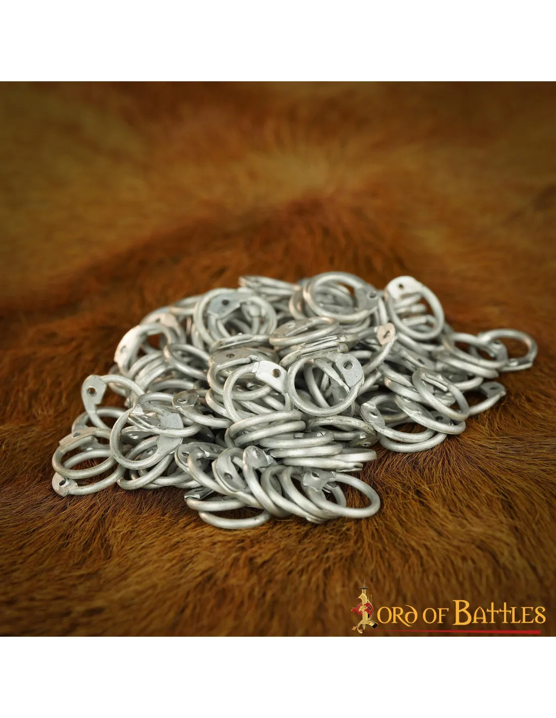 Anneaux de cotte de mailles en aluminium à riveter ⚔️ Boutique Épées