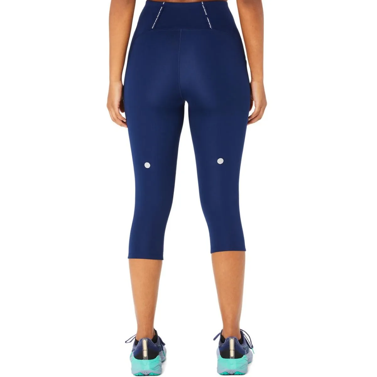 Asics Sics Road High Waist Capri Tight Blue Expanse - Collant De Running Femme