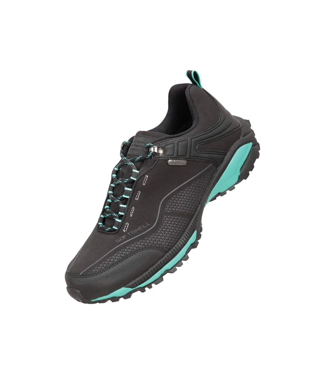 Baskets de course collie femme noir Mountain Warehouse