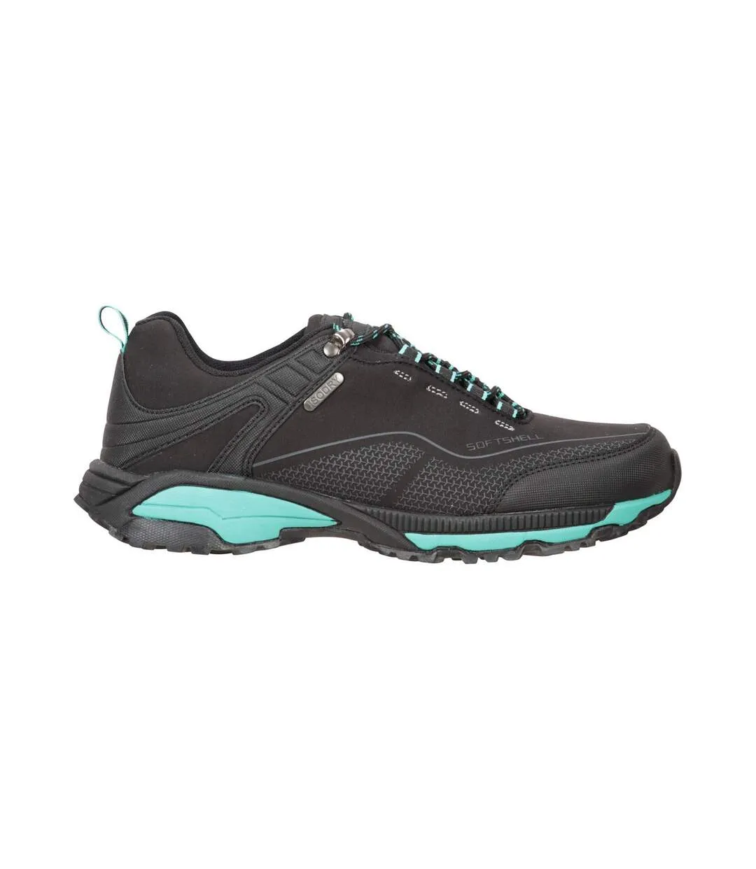 Baskets de course collie femme noir Mountain Warehouse