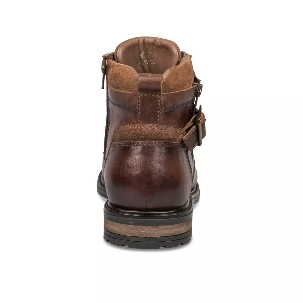 Bottines COGNAC DENIM SIDE CUIR