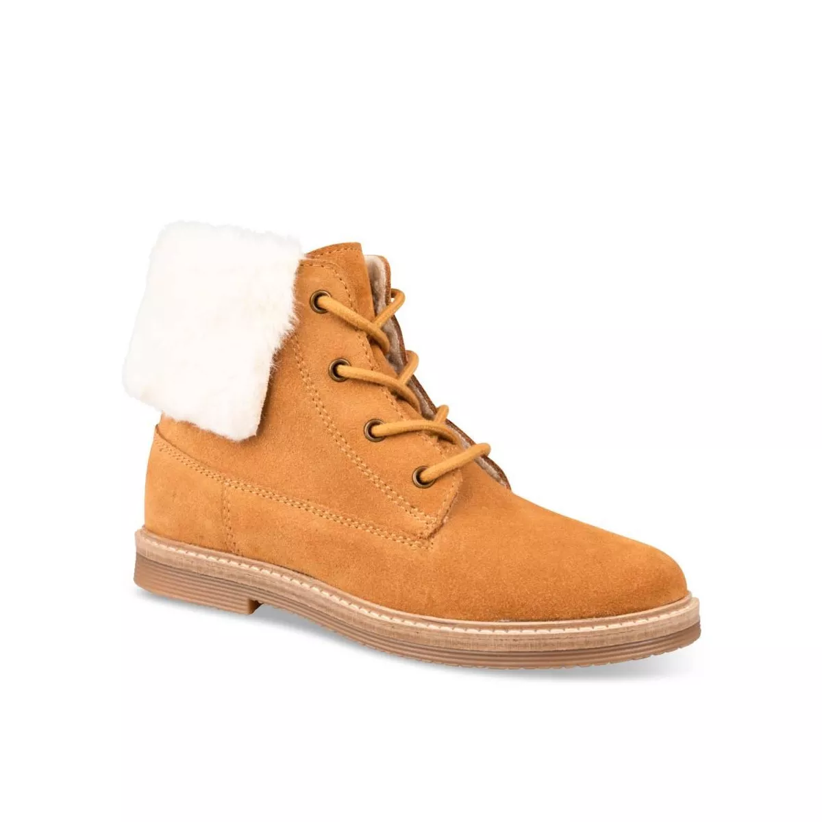 Bottines JAUNE CHARLIE & FRIENDS CUIR