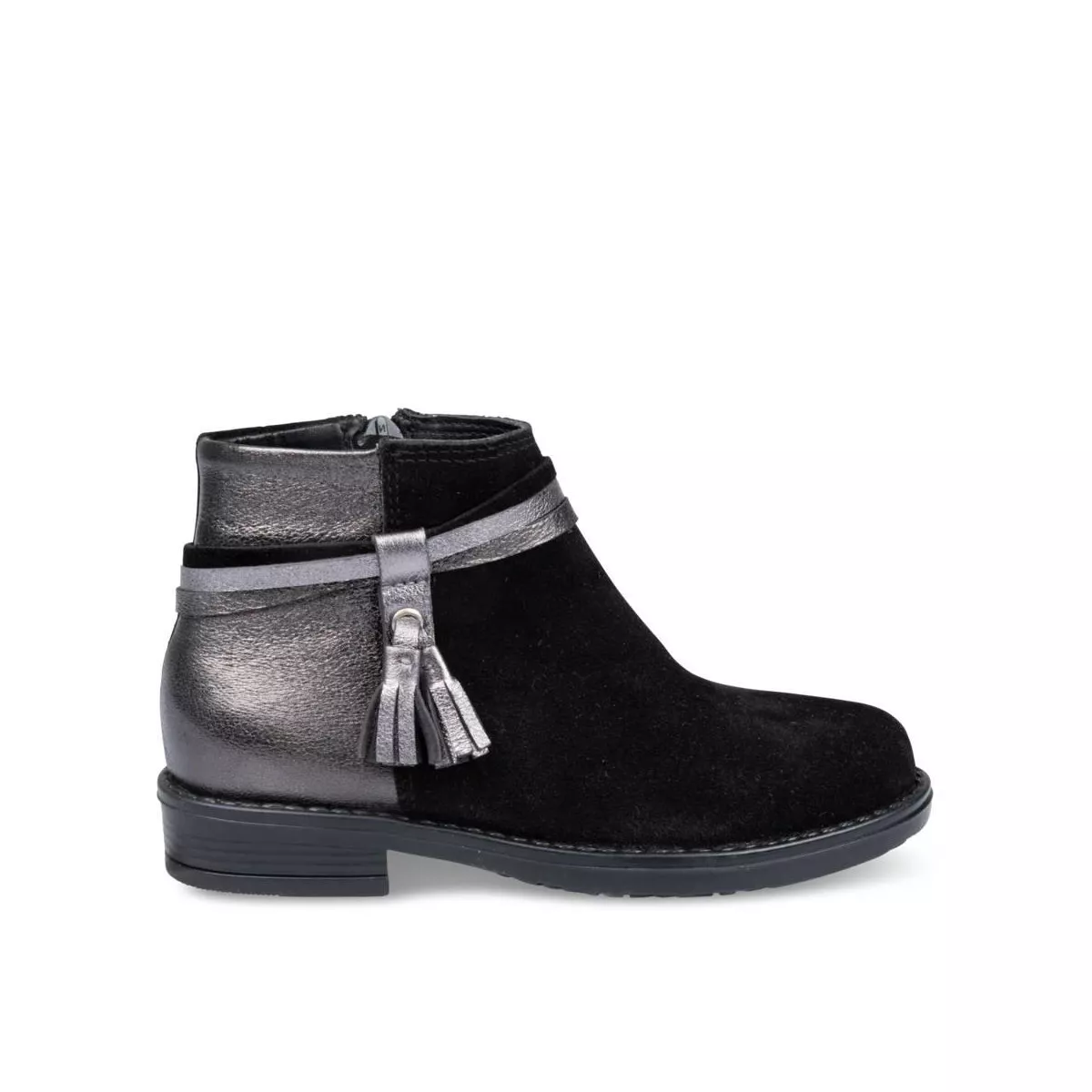 Bottines NOIR LOVELY SKULL CUIR