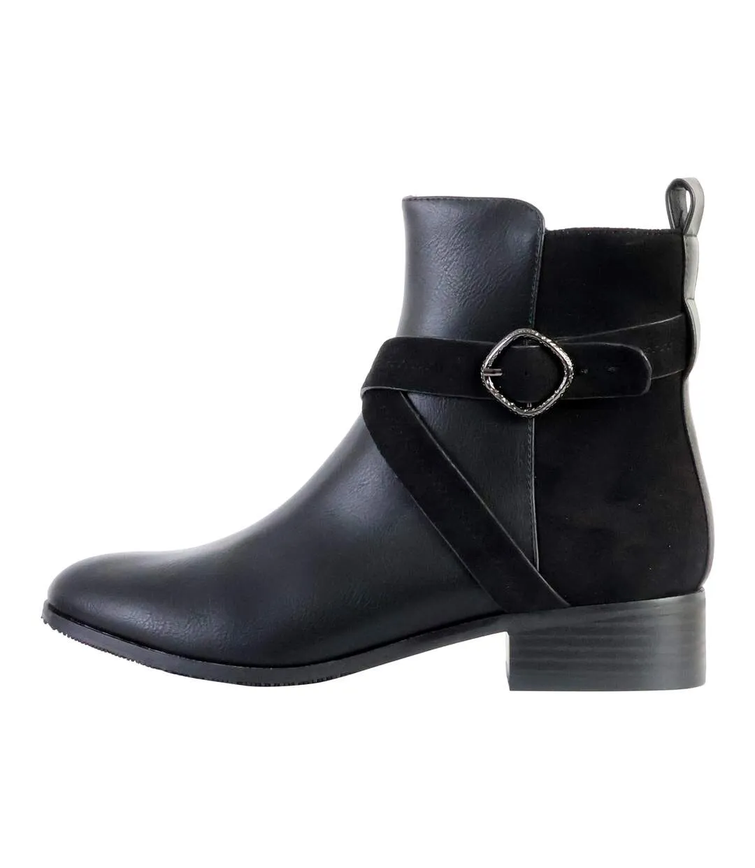 Bottines Plates Cuir The Divine Factory