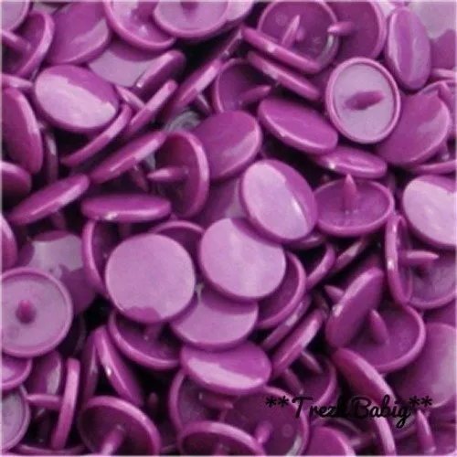Bouton pressions kam t5 brillant b41 mauve
