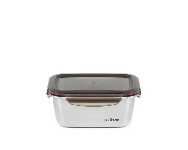 Boîte inox alimentaire rectangulaire 980ml