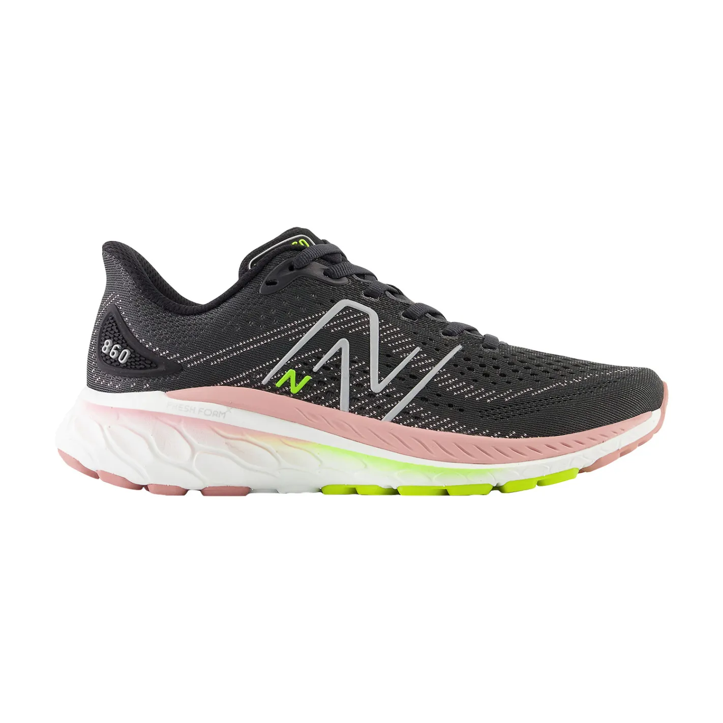 Chaussures Running NEW BALANCE Femme 860 V13 Noir / Rose / Blanc AH 2023