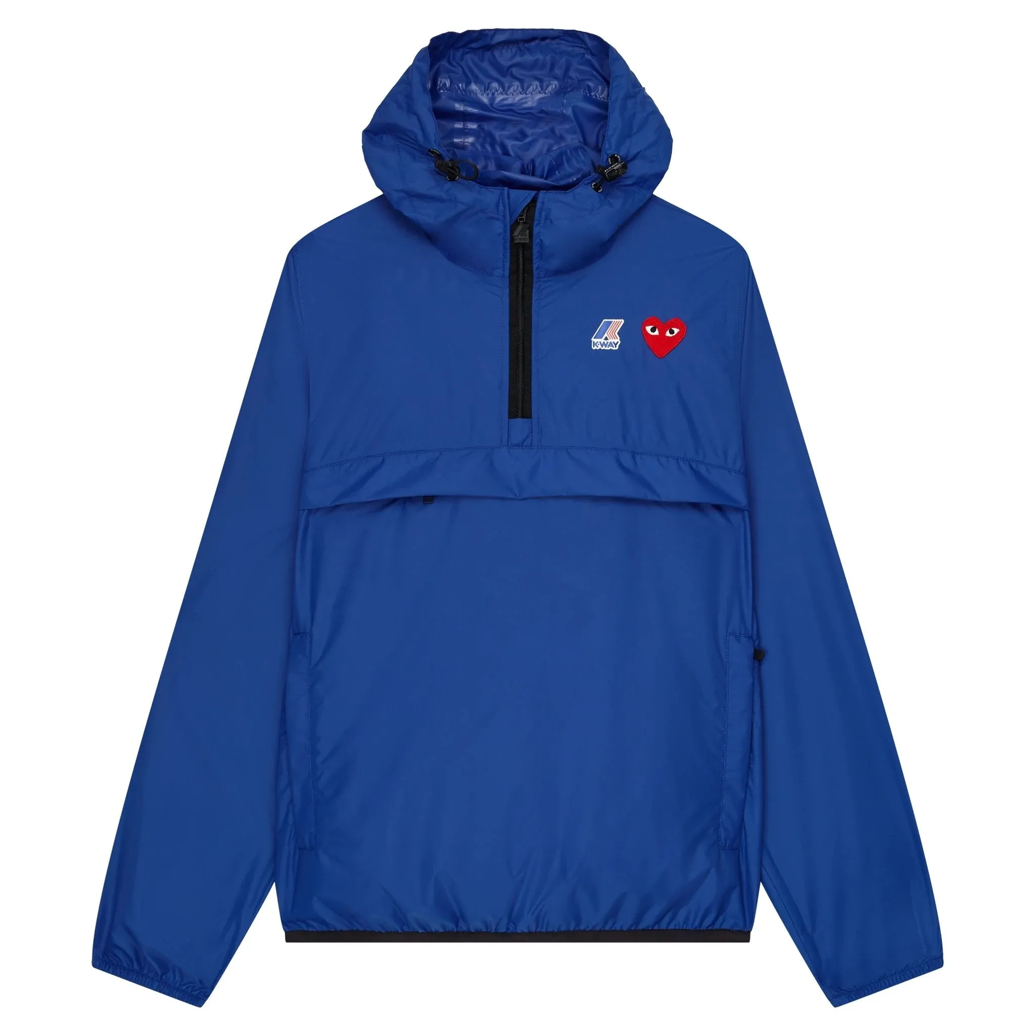 Comme Des Garons x K-Way - Half Zip Jacket - Blue p1j502
