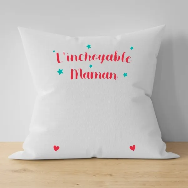 Coussin photo Maman