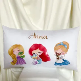 Coussin/oreiller thème princesses