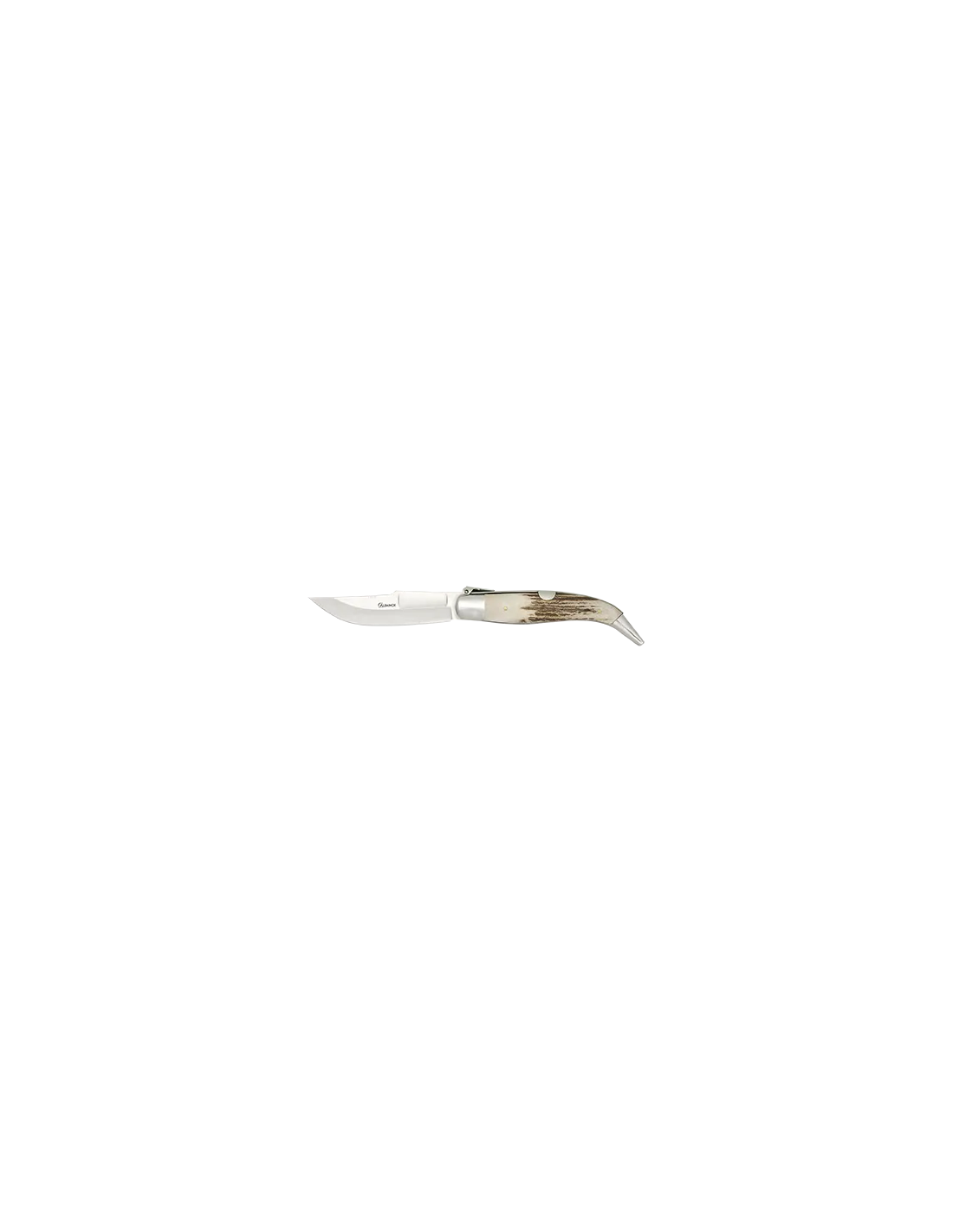 Couteau Teja manche en bois de cerf (15 cm.) ⚔️ Boutique Épées