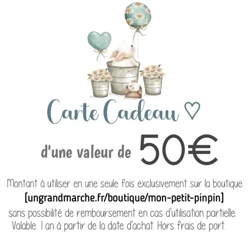 E-carte cadeau