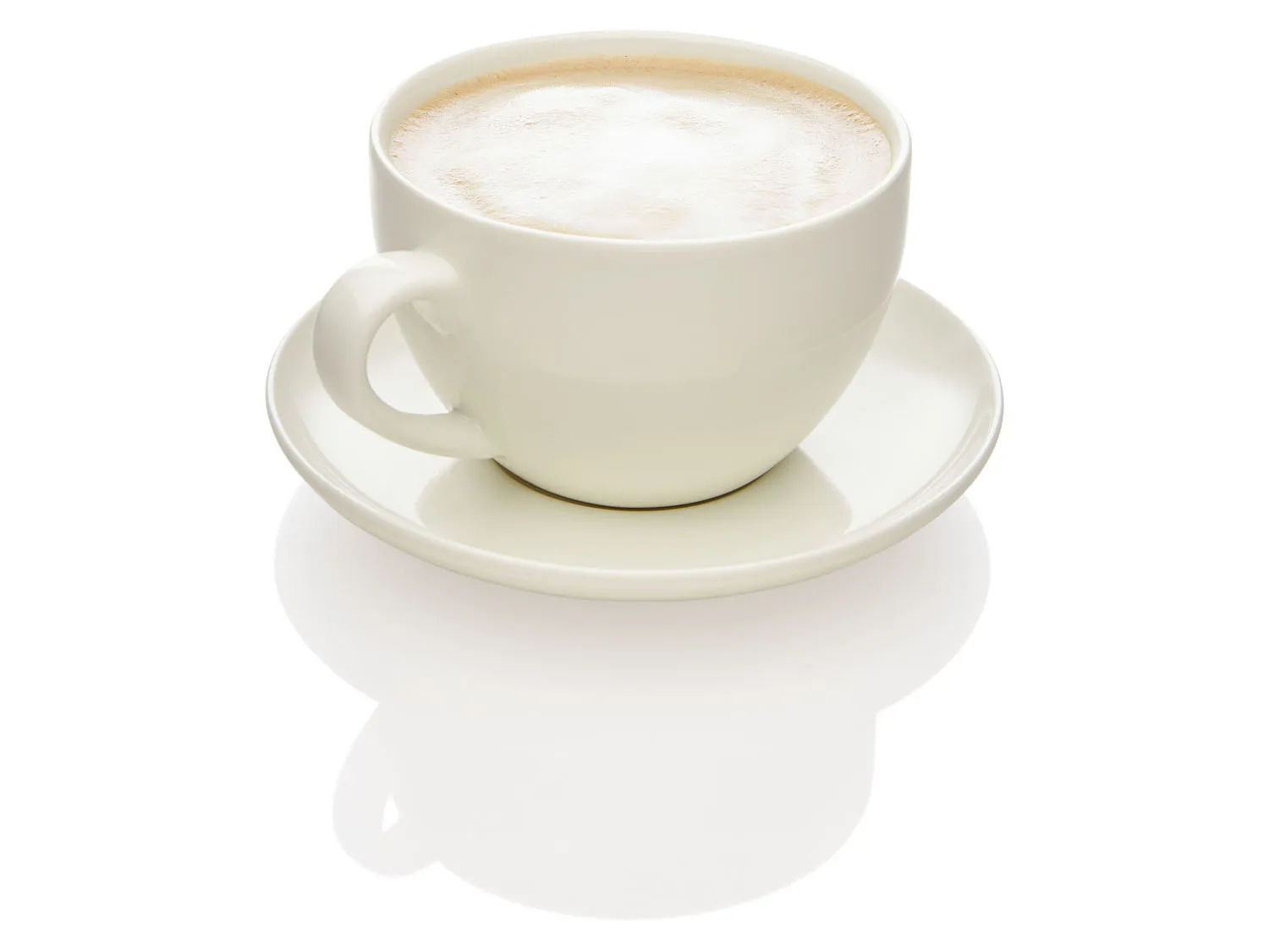 ERNESTO® Set de 2 tasses avec soucoupe, en porcelaine