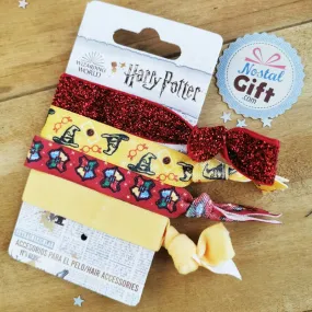 Harry Potter - 4 élastiques pour cheveux - Poudlard