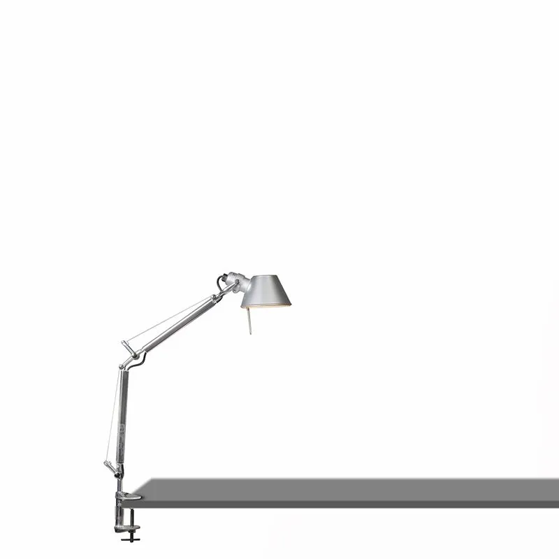 Lampe de table Artemide réglable - Micro-pince Artemide Tolomeo tavolo