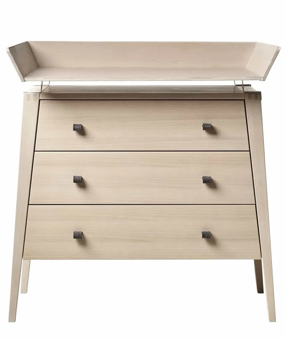 Leander : Plan à langer pour commode Linea, Hêtre ou Chêne - 100% Ecoresponsable - Mer(e)veilleuse