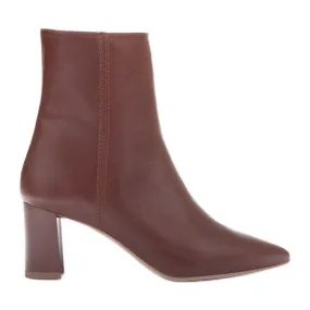 Marco Shoes Bottines en cuir Rosie brun