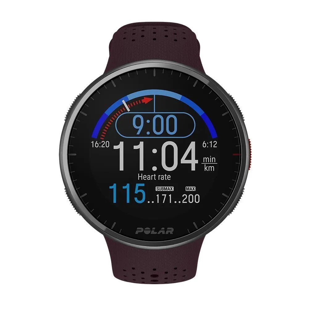 Montre de sport GPS Polar | POLAR PACER PRO Autumn Maroon | 900102182