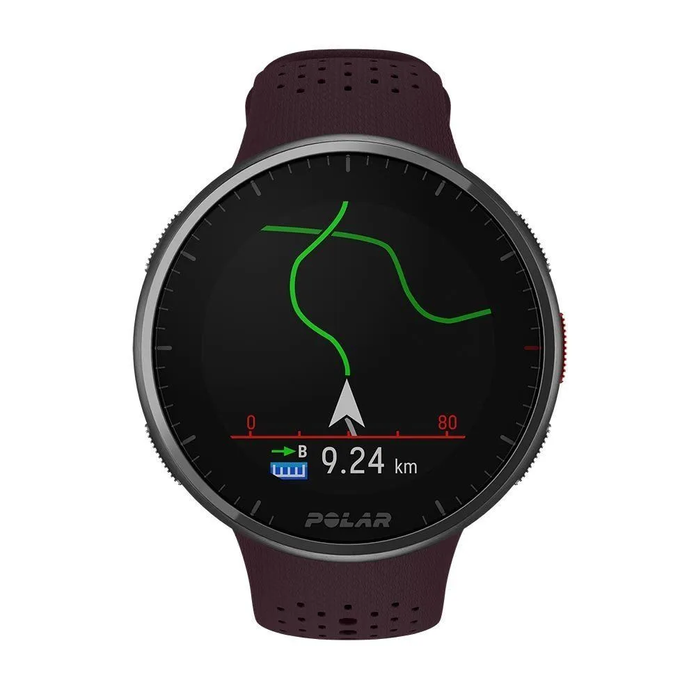 Montre de sport GPS Polar | POLAR PACER PRO Autumn Maroon | 900102182