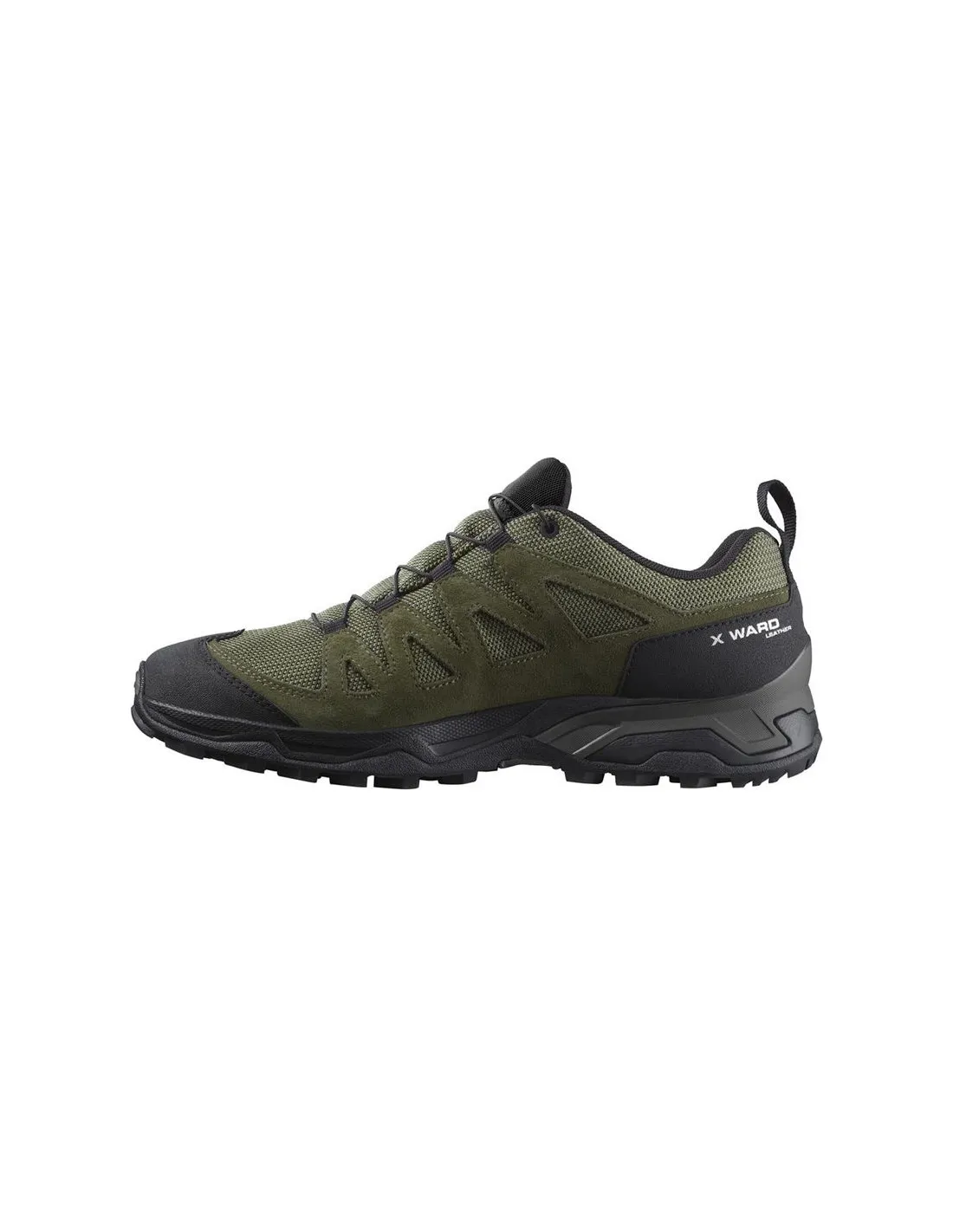 Mountain Chaussures Salomon X Ward Leather Gore-Tex Green/Black/Green Chaussures pour hommes