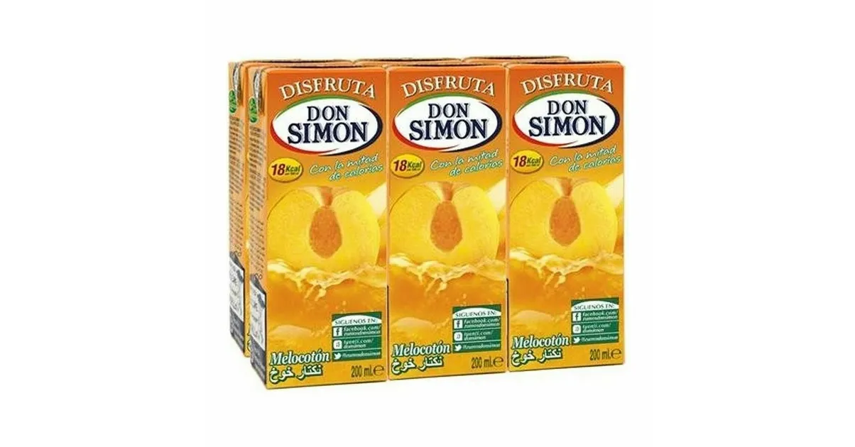 Nectar Don Simon Disfruta Pêche (6 x 200 ml)