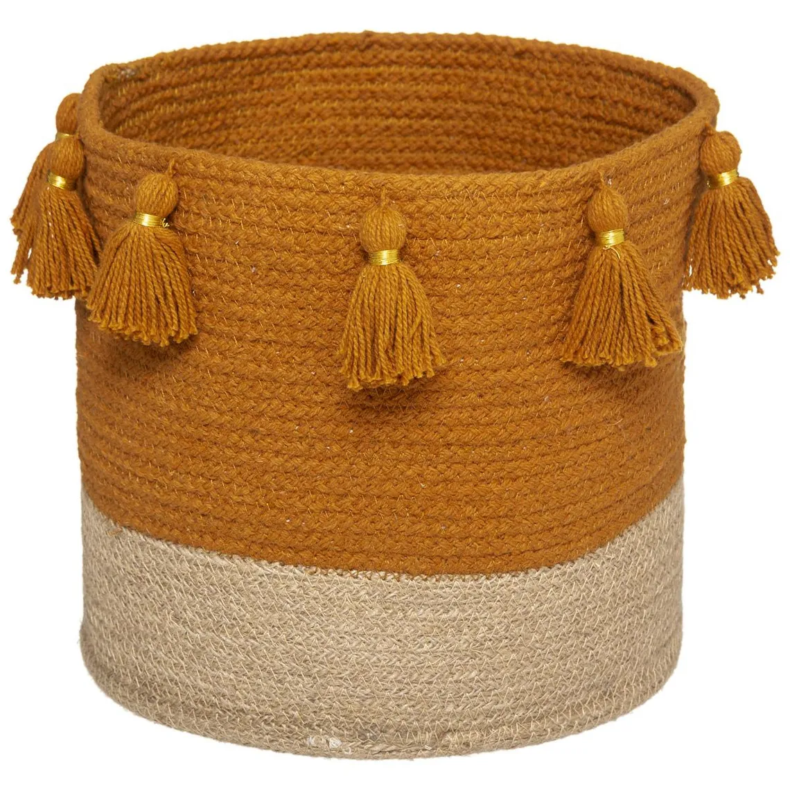 Panier Gypsy Pompons x 3 | 3 Suisses