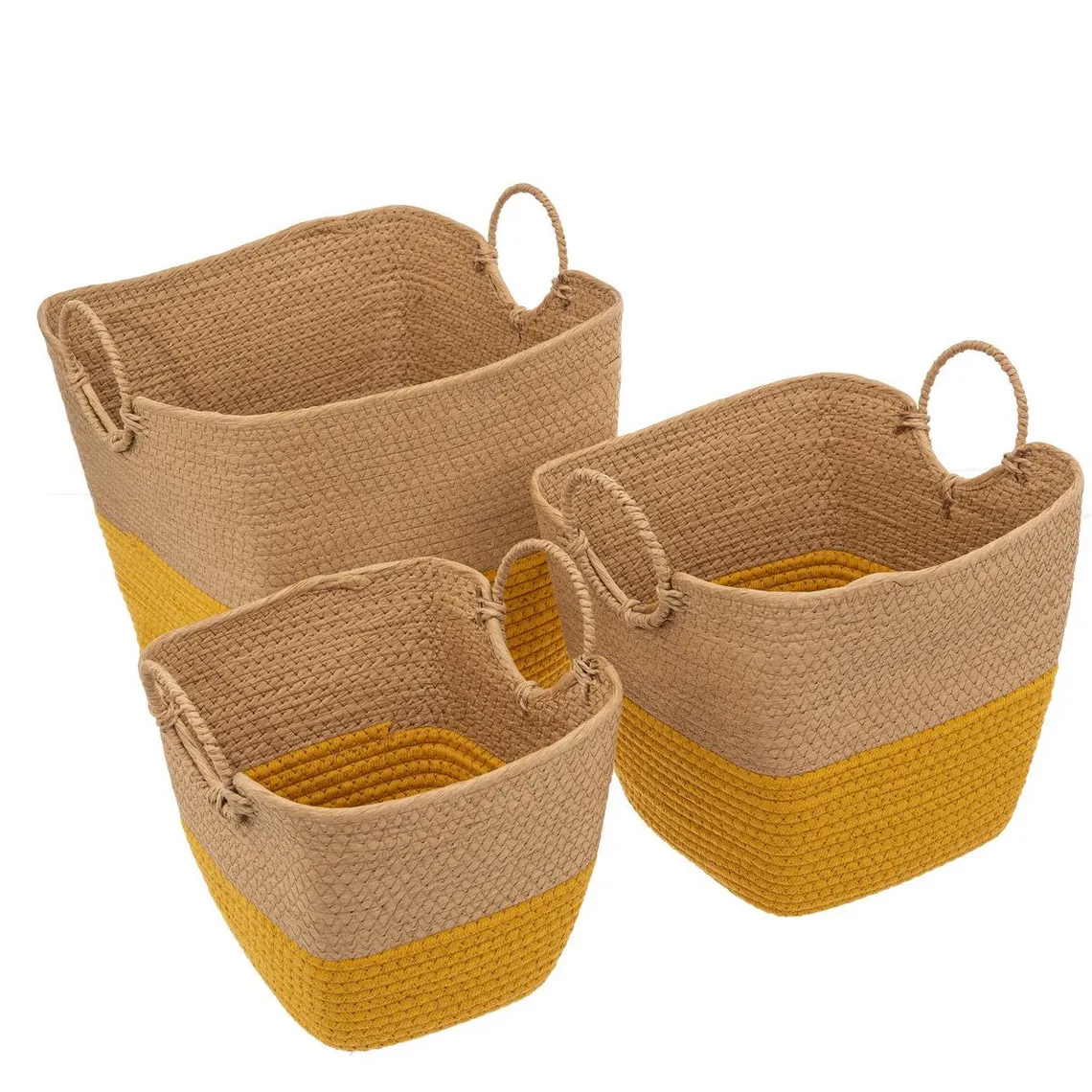 Panier x3 Ocre Solar | 3 Suisses