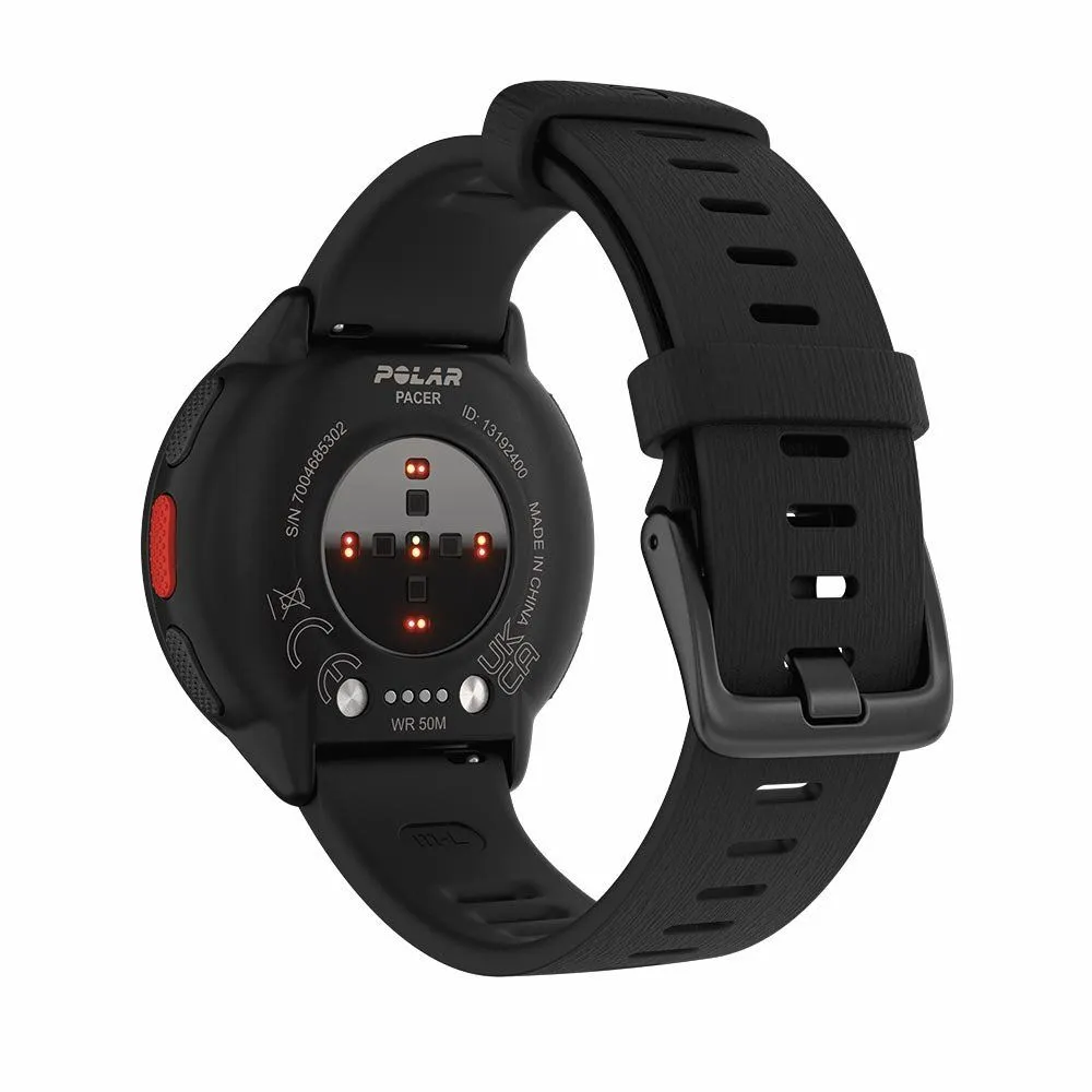 POLAR Pacer Night Black + Hook & Loop wristband - 900107609