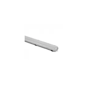 Réglette led traversant diffuseur dépoli 40w 5200lm 120° étanche ip65 ik08 1232