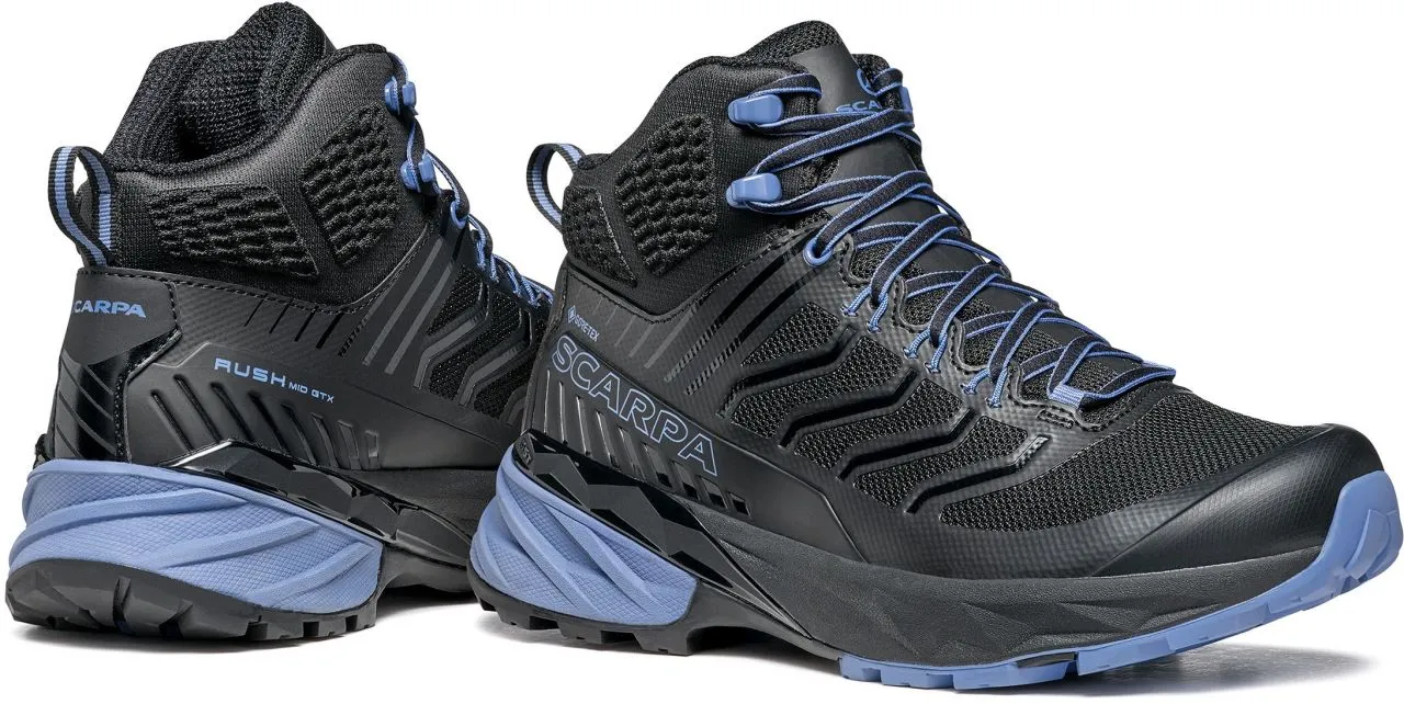 SCARPA RUSH MID GTX BLACK PROVENCE Chaussures de randonnée