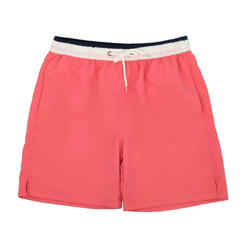 Short de bain garcon rouge