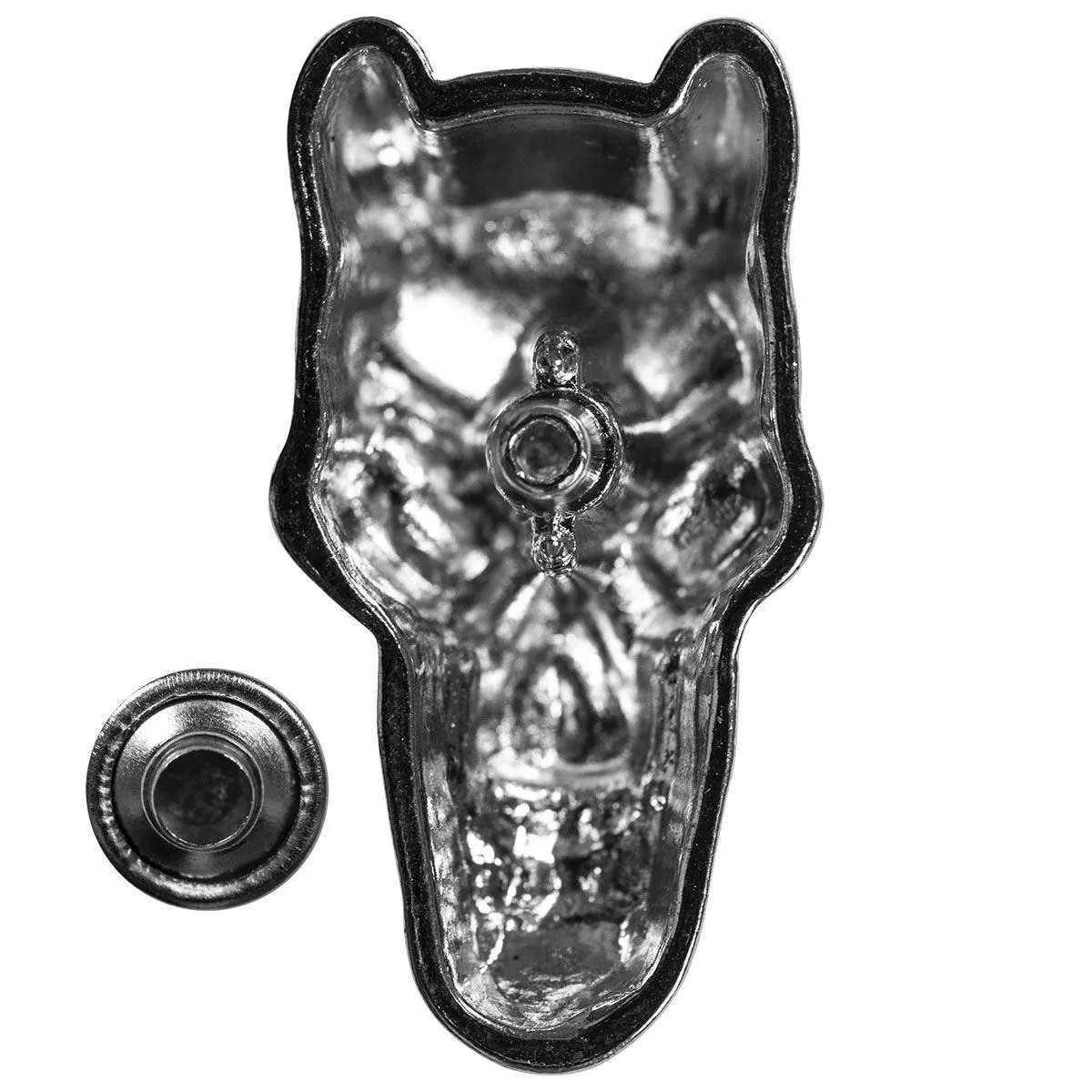 Spikes SKULL DIABLE - Vendu par 5 (à Rivet) - Rock A Gogo