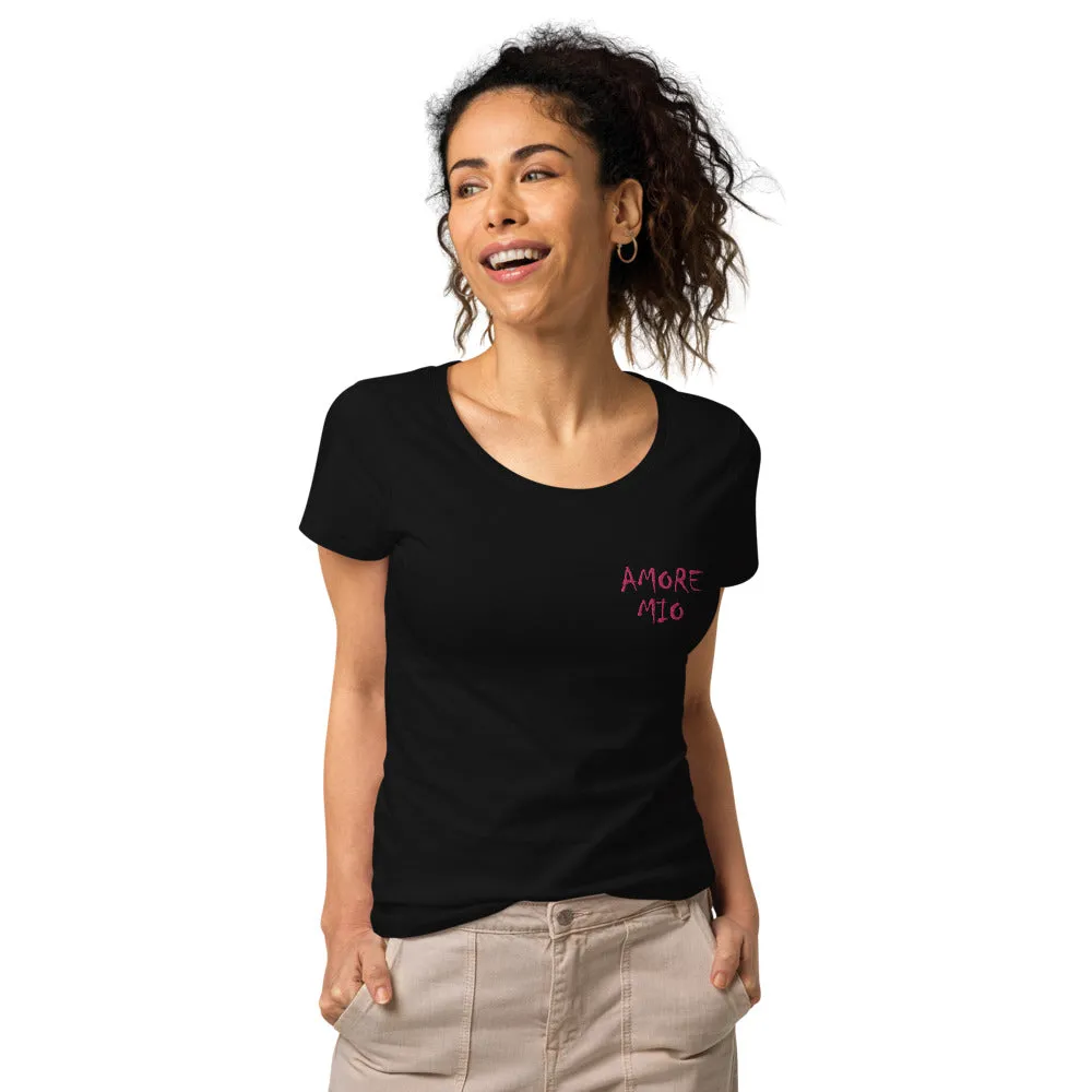 T-shirt Brodé éco-responsable Amore Mio