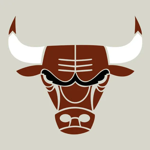Taureau. pochoir taureau. chicago bulls (ref 296)