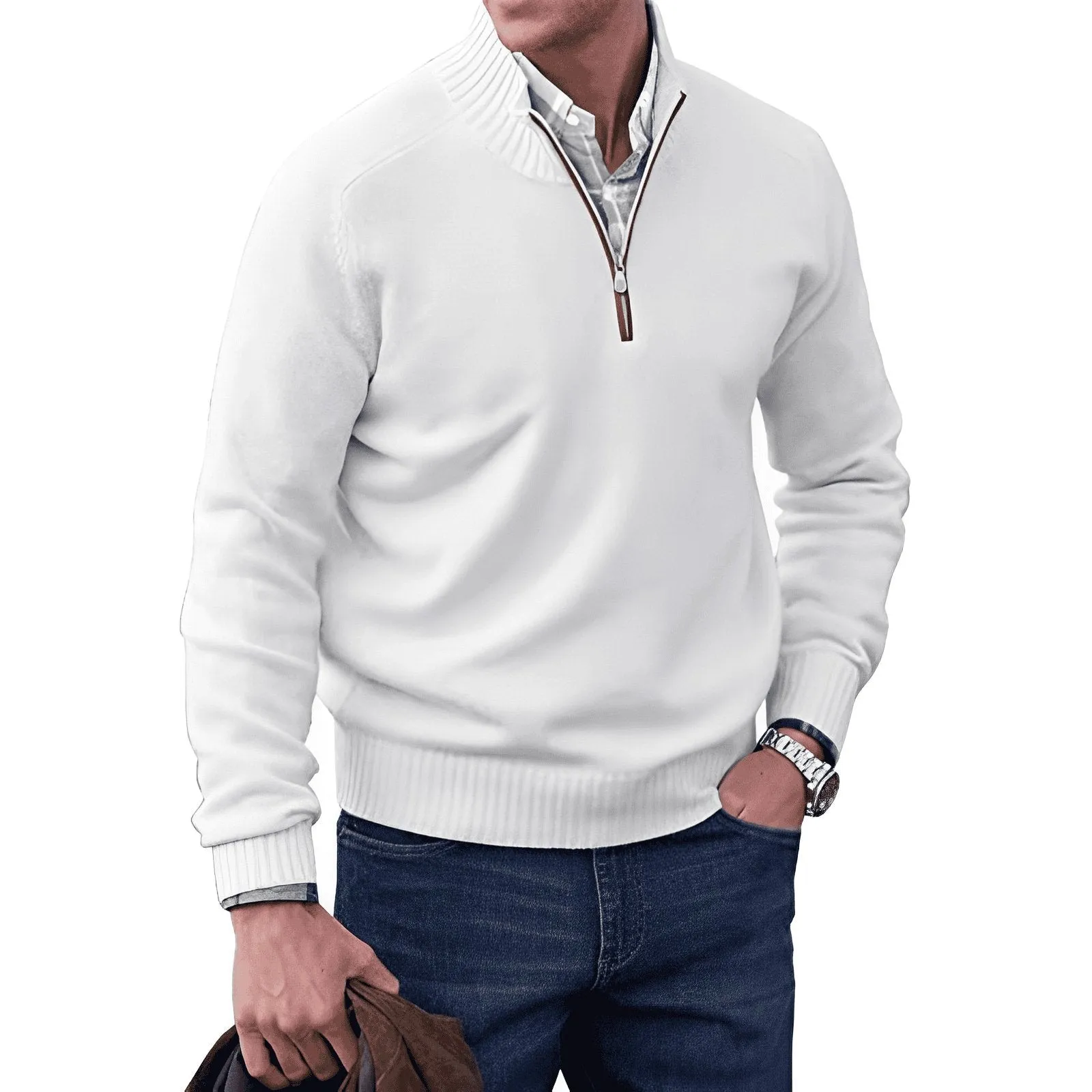 Therivor | Pull d'hiver chaud et élégant pour homme