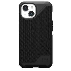 UAG Coque Metropolis LT Magsafe iPhone 15 Kevlar Noir