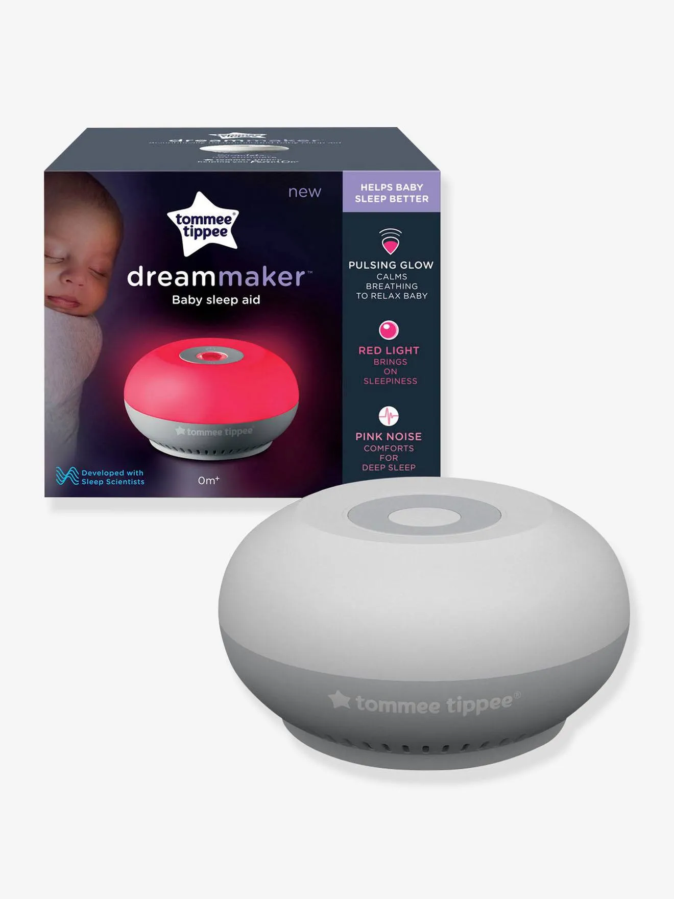 Veilleuse Aide au sommeil TOMMEE TIPPEE Dreammaker blanc - Tommee Tippee